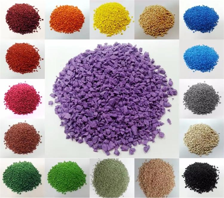 Colored EPDM particle Colored EPDM particle