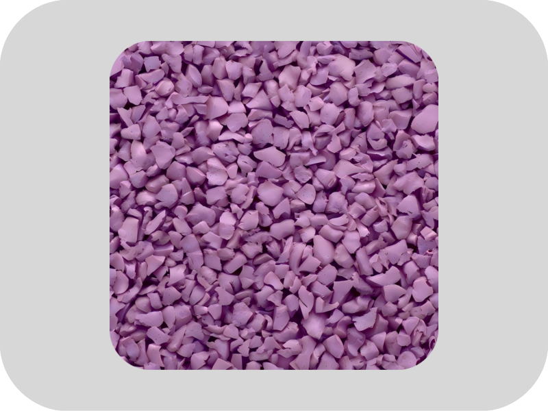 Antioxidant purple EPDM rubber granules Antioxidant purple EPDM rubber granules