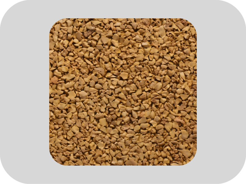 Strong pulling force yellow EPDM rubber granules Strong pulling force yellow EPDM rubber granules
