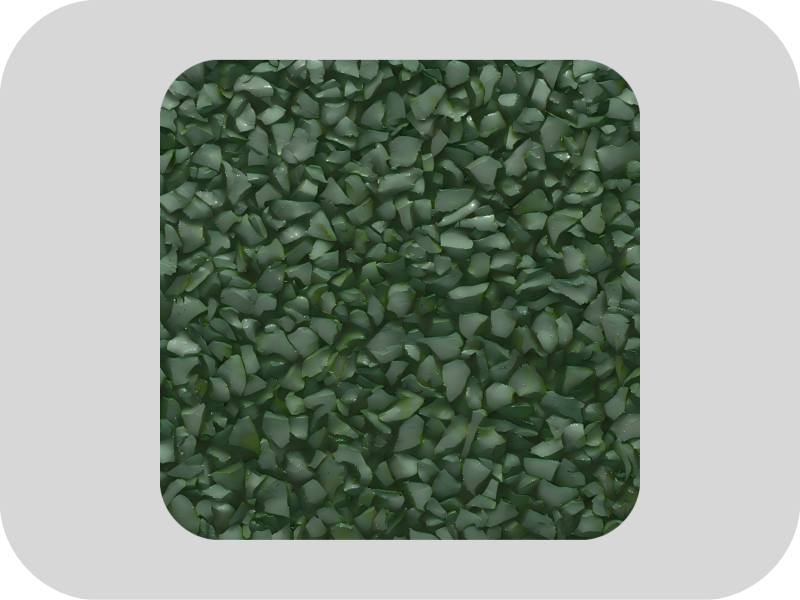 Green odorless EPDM rubber granules Green odorless EPDM rubber granules