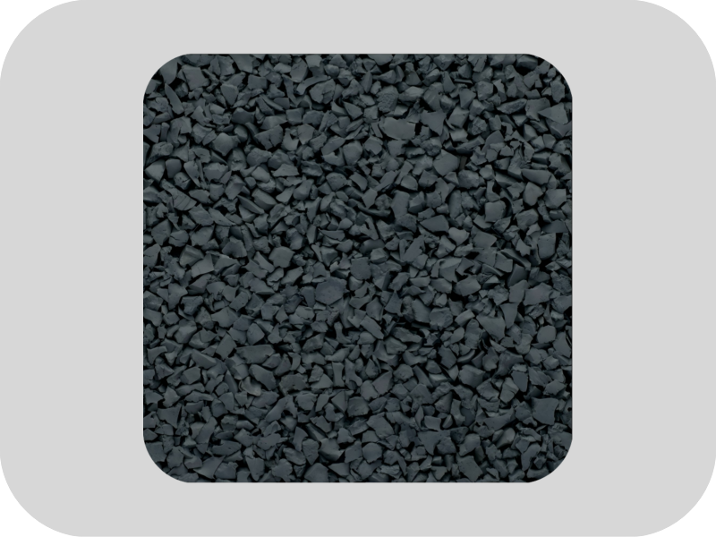 Sulfur free grey EPDM rubber granules Sulfur free grey EPDM rubber granules