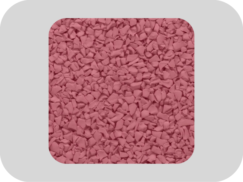 Odorless red EPDM rubber granules Odorless red EPDM rubber granules