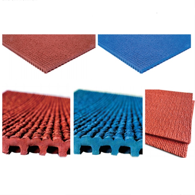 Full color EPDM prefabricated rubber track Full color EPDM prefabricated rubber track