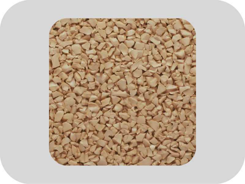 Sulfur free brown EPDM rubber granules Sulfur free brown EPDM rubber granules