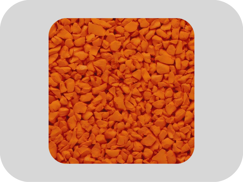 Outdoor runway yellow EPDM rubber granules Outdoor runway yellow EPDM rubber granules