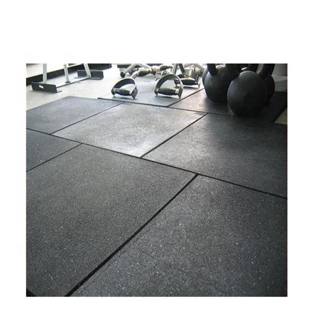 Thick EPDM Surface Gym Floor Rubber Mat application Thick EPDM Surface Gym Floor Rubber Mat application