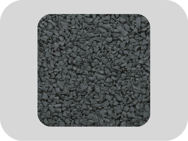 RAL 7024 Graphite Grey-Sulfur Free EPDM Rubber Granules