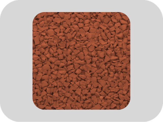 RAL 8004 Copper Brown-Sulfur Free EPDM Rubber Granules