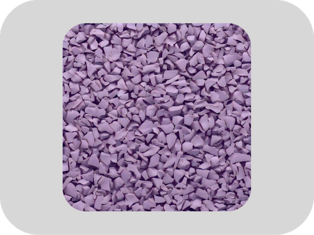 2087-Purple EPDM Rubber Granules
