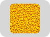 RAL 1003 Signal Yellow-Environmentally Friendly EPDM Rubber Granules
