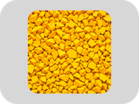 RAL 1003 Signal Yellow-Environmentally Friendly EPDM Rubber Granules