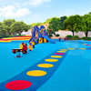 Environmentally Friendly Blue EPDM Rubber Granules