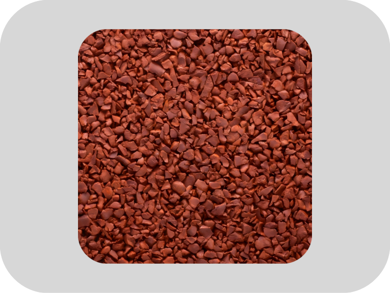 Sulfur Free Red EPDM Rubber Granules