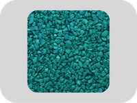 Non Toxic And Odorless Blue EPDM Rubber Granules