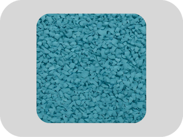 Odorless Blue EPDM Rubber Granules
