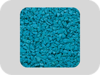 Environmentally Friendly Blue EPDM Rubber Granules