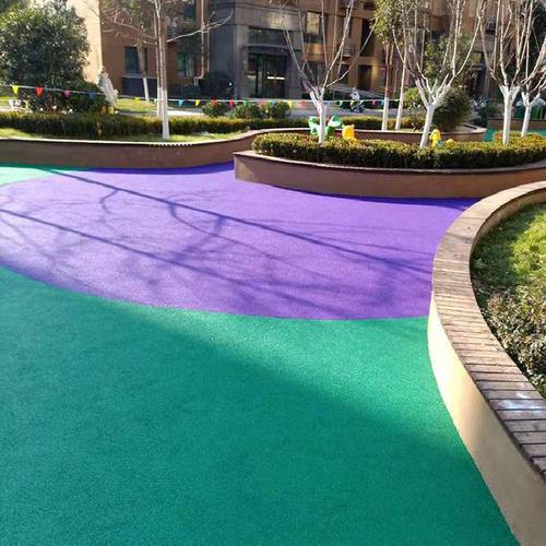 High elasticity purple EPDM rubber granules