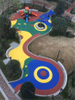 Sulfur Free Deep Blue EPDM Rubber Granules