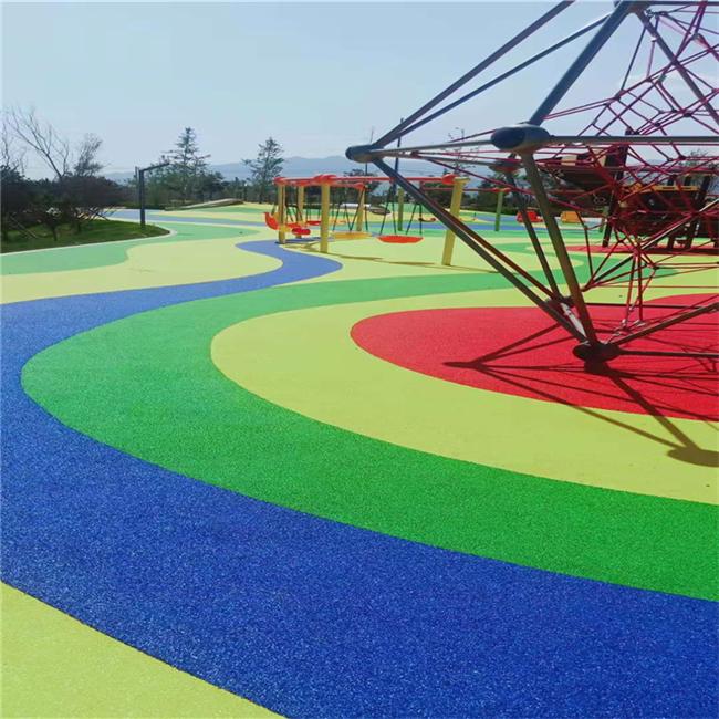 Non Toxic And Odorless Blue EPDM Rubber Granules