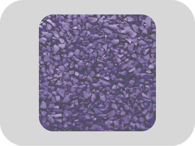 RAL 4011 Pearl Violet-Sulfur Free EPDM Rubber Granules