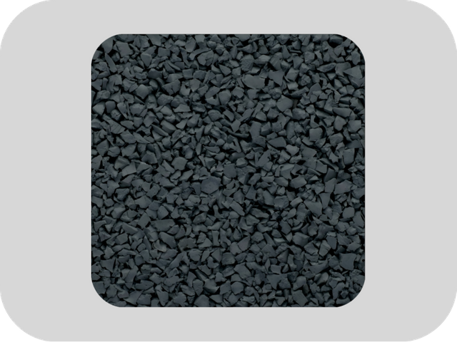 RAL 7016 Anthracite Grey-High Temperature Resistant EPDM Rubber Granules