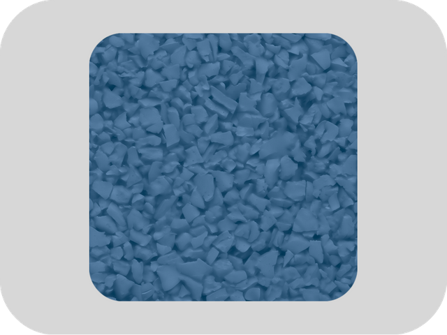 RAL 5023 Deep Blue-Outdoor Runway EPDM Rubber Granules