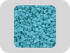 Sulfur Free Blue EPDM Rubber Granules