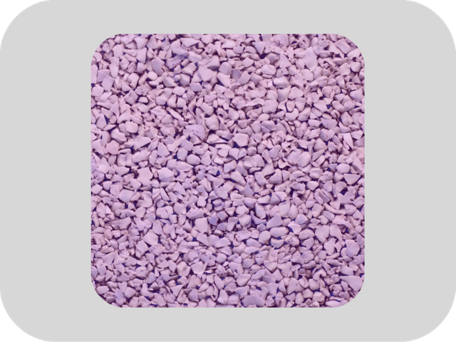 Playground Purple EPDM Rubber Granules