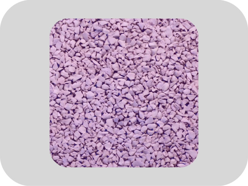 Playground Purple EPDM Rubber Granules