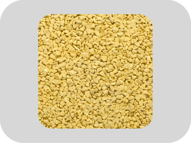 Yellow EPDM Rubber Granules