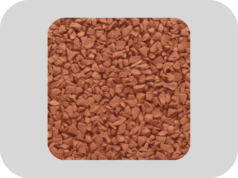 High Elasticity Brown EPDM Rubber Granules