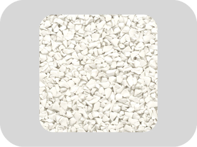 RAL 9010 Pure White-High Performance EPDM Rubber Granules