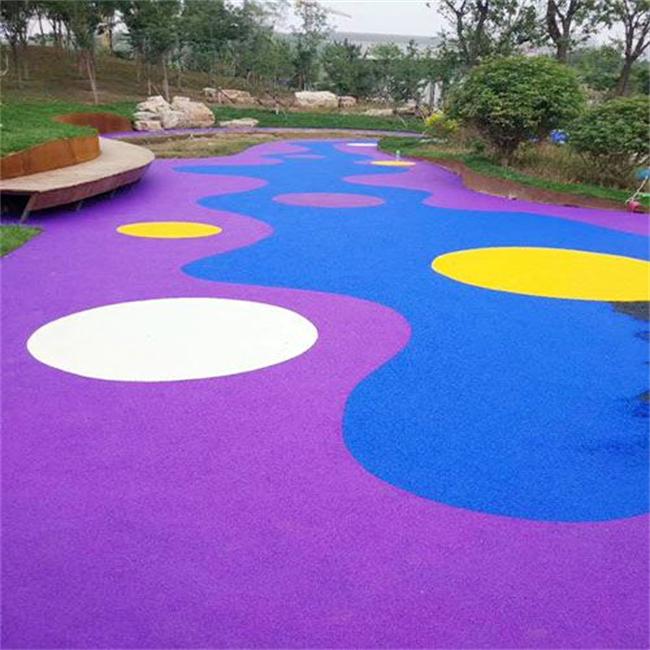 High Elasticity Purple EPDM Rubber Granules