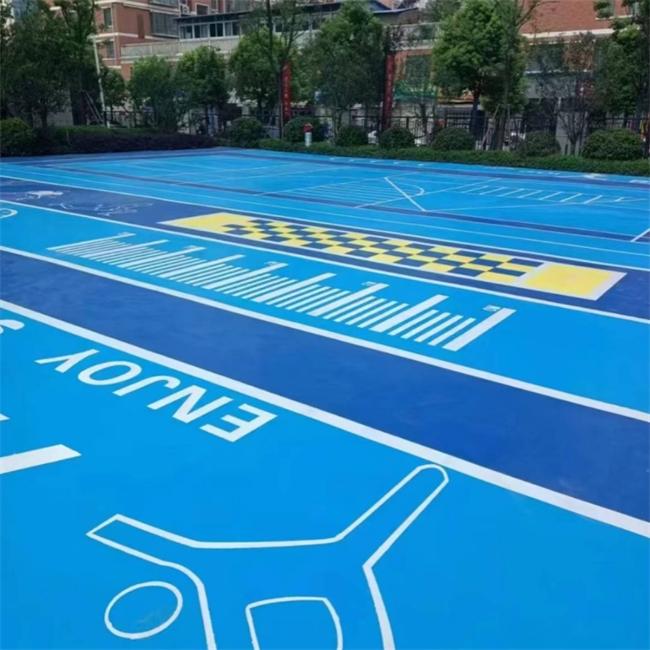 High Elasticity Blue EPDM Rubber Granules