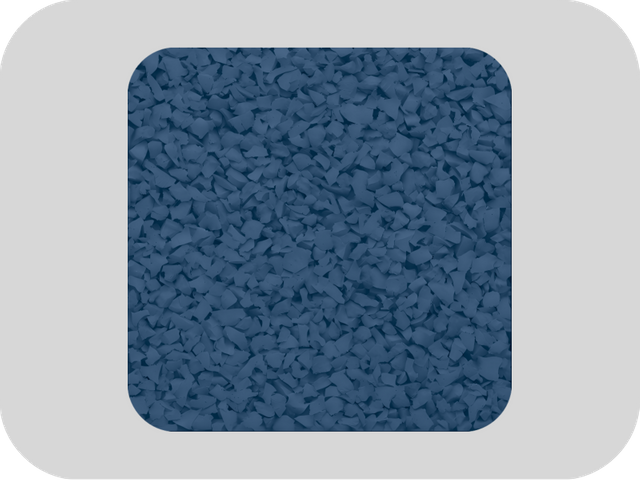 RAL 5001 Greenish-blue-Odorless EPDM Rubber Granules