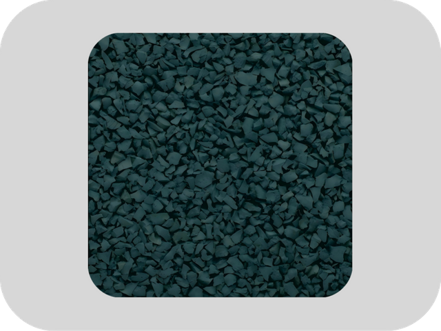 High Temperature Resistant Deep Green EPDM Rubber Granules