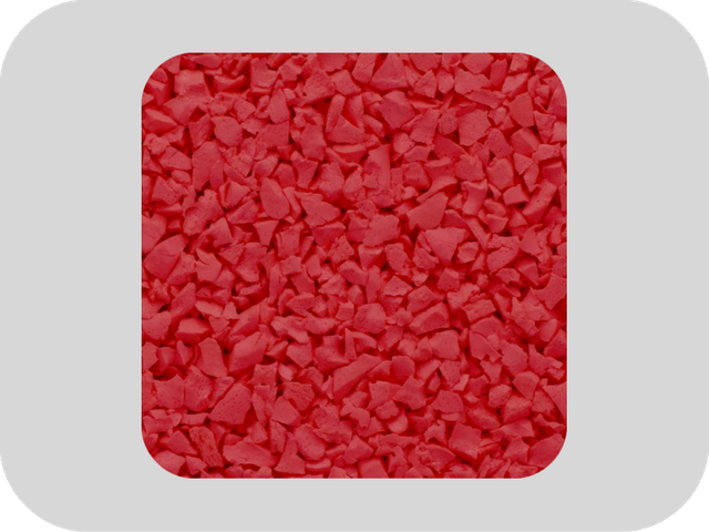 High Elasticity Red EPDM Rubber Granules