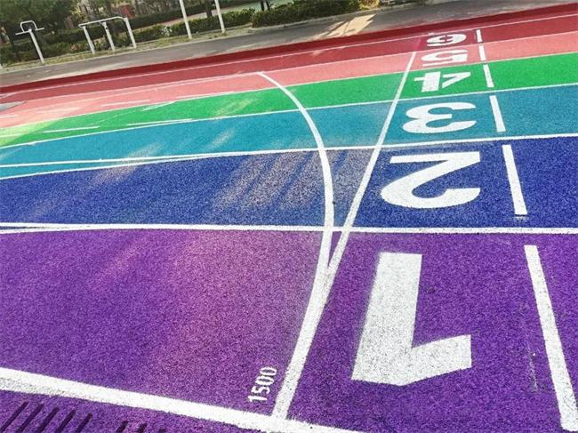 Playground Purple EPDM Rubber Granules