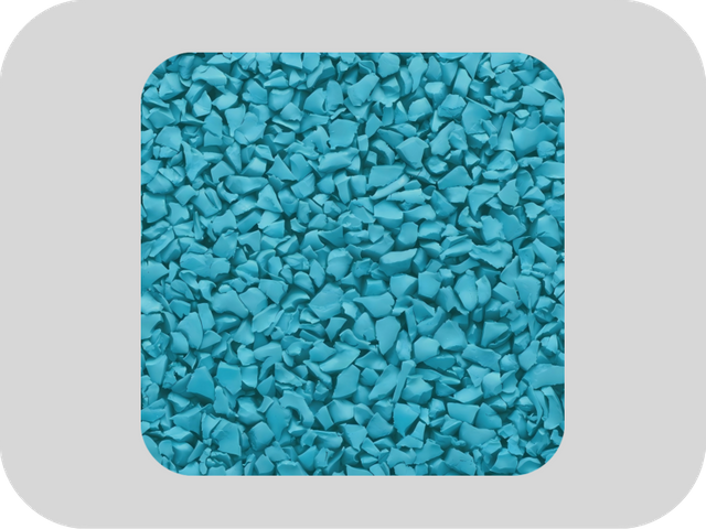 Playground Track Blue EPDM Rubber Granules