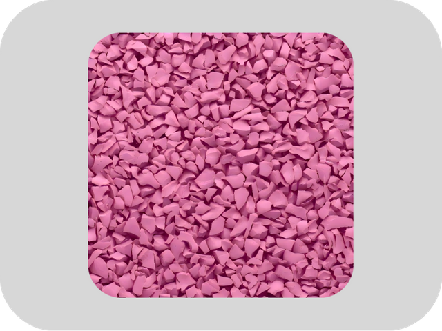 RAL 4003 Heather Violet EPDM Rubber Granules