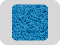 RAL 5015 Sky Blue-Non Fading Playground EPDM Rubber Granules