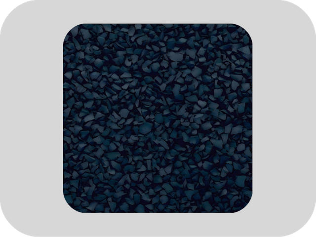 Sulfur Free Deep Blue EPDM Rubber Granules