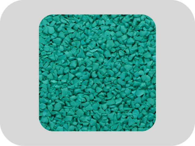 Kindergarten Environmentally Friendly Green EPDM Rubber Granules