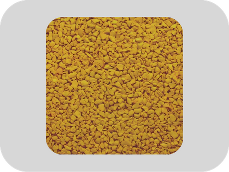 Yellow odorless EPDM rubber granules.png