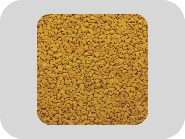 Yellow Odorless EPDM Rubber Granules