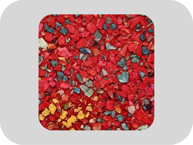 High Elasticity Mixed Color EPDM Rubber Granules