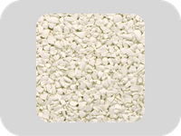 RAL 1013 Oyster White-Strong And Stable EPDM Rubber Granules