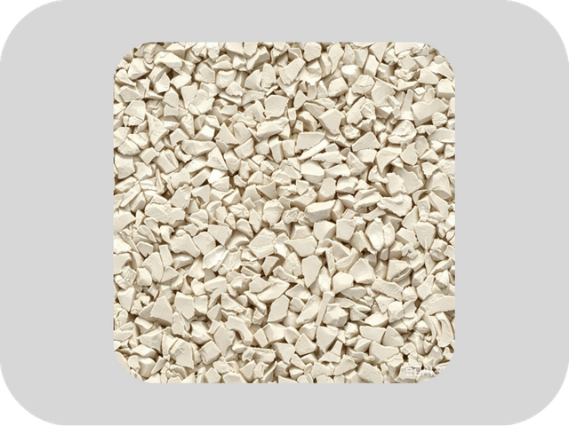 RAL 1015 Light Ivory-Sulfur Free EPDM Rubber Granules
