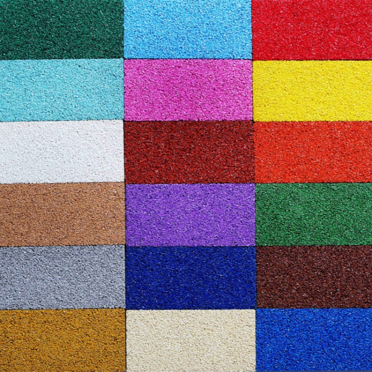 Farbige EPDM-Granulate