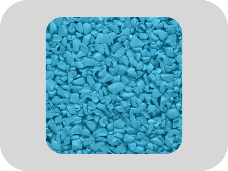Blue Sulfur Free EPDM Rubber Granules
